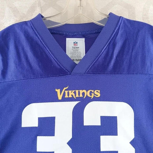 Dalvin Cook Minnesota Vikings Jersey Youth Extra Large Purple NFL Team Apparel - Picture 5 of 9